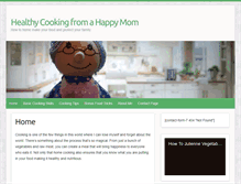 Tablet Screenshot of afinninthekitchen.com